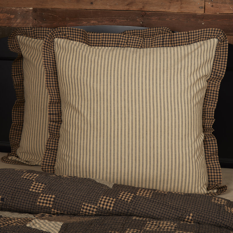 Taie décorative 100% coton Farmhouse Star