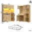 180cm Kitchen Pantry