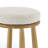 Nazrana Fabric Backless Swivel Counter Stool