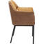 Thinktank armchair with artificial leather