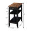 Table de bout avec tiroir et tablettes Carbin-188523078
