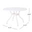 Table ronde Phoenix 48In-1085272647
