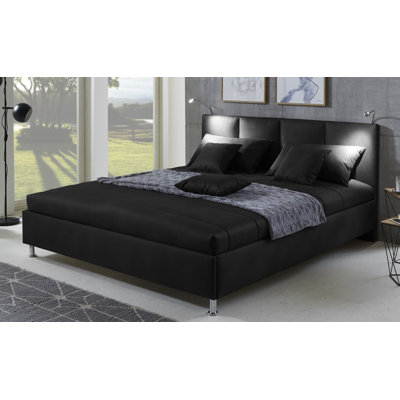 Euler Upholstered Bed with Mattress