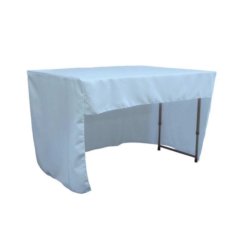Heitzman Tablecloth, 96" x 18", Light Blue
