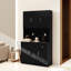 Armoire de rangement pour garde-manger de 71 po avec comptoir pour four à micro-ondes, huche autoportante avec tablettes réglables, 6 portes et 1 tiroir-1689093479