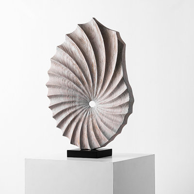 Abstract wood carving ornaments