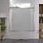 56-60" Aluminum Frame Double Sliding Bathtub Screen, Bypass Bathroom Sliding Door With 1/4" (6Mm) Clear Tempered Glass-120178728
