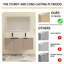 Meuble-lavabo double mural 48 po avec plateau en résine Farnor-1882105586-1899368977