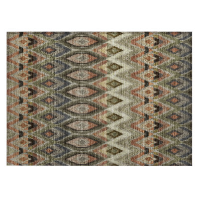 Khiri Flatweave Southwestern Indoor / Outdoor Rug