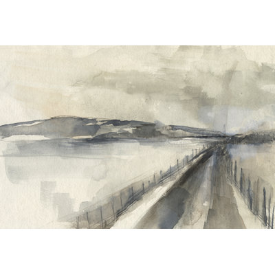 Vanishing Pathway II by Jennifer Goldberger - Wrapped Canvas Painting