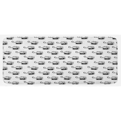 Modern & Contemporary Synthetic Kitchen Mat