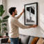 Figure Under Bridge Industrial - Framed Print-1538574785-1538574790