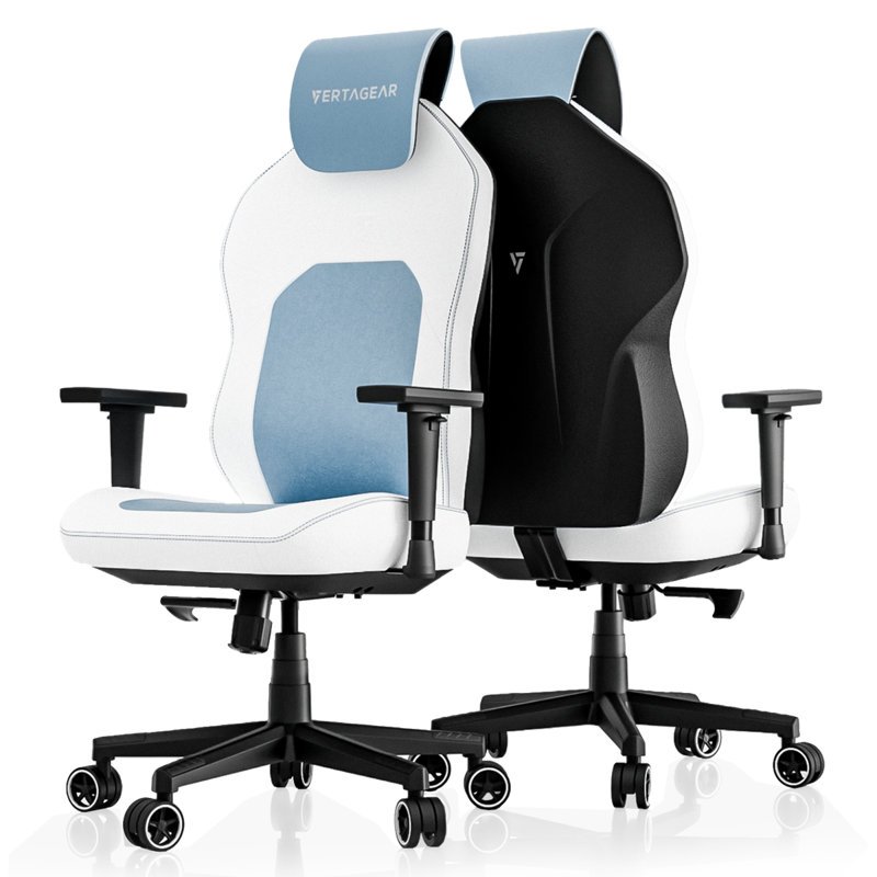  Fauteuil de jeu / de bureau Baby Blue, Blanc/bleu bébé