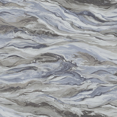 Nature Inspired Modern Stone Marble Look Wallpaper