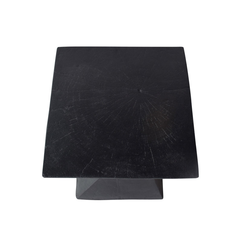 TESS Modern Side Table – Stylish Cent Table Compatible With Living Room, Bedroom, Or Office – Versatile Home Furniture With Design And Sturdy Construction,Dark Brown Color