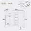 Ensemble de meuble-lavabo simple 36 po Shawon-1403997116