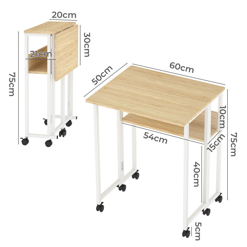 Metal Base Computer Desk