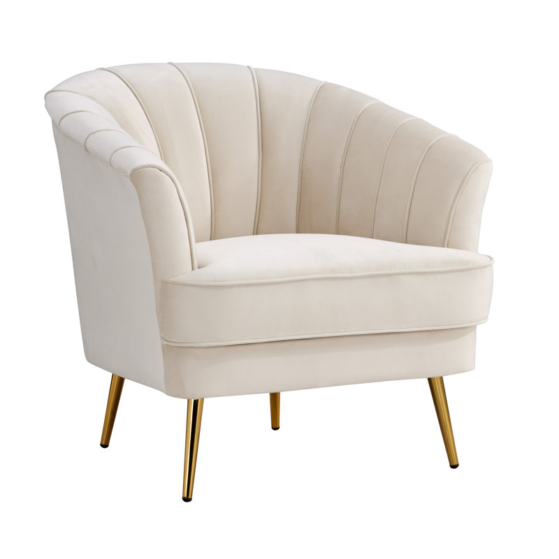 Ensemble de salon 3 pièces, Velours beige