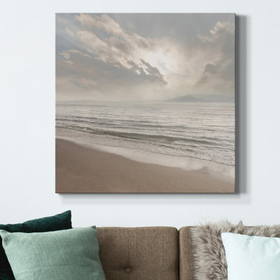 «Misty Morning», reproduction d'art sur toile tendue