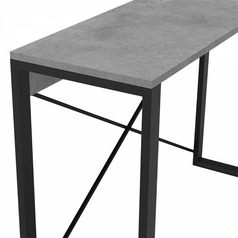 Console 43,307 po Adrea, Noir, Gris rétro