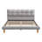 Upholstered Platform Bed Frame-179639681