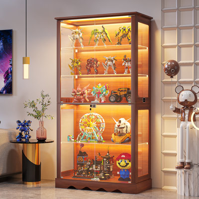 Vitrine à 5 niveaux avec éclairage DEL