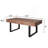 Rustic Industrial Wood Handcr Coffee Table