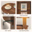 Table d'appoint ronde Adalynn avec rangement