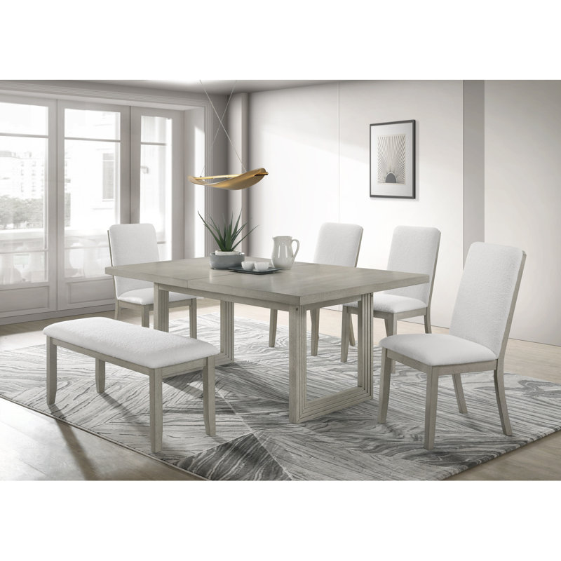 Banc de salle à manger à hauteur standard 1pc