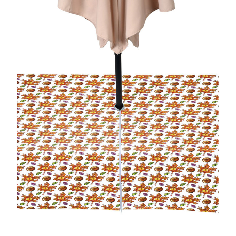 Mathew Leaves Water Repellent Tablecloth, 84" x 60"