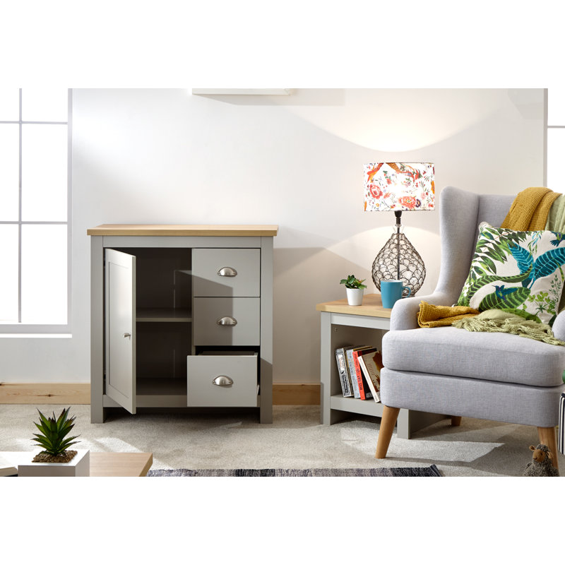 Loretta 79cm Sideboard, Matte Grey