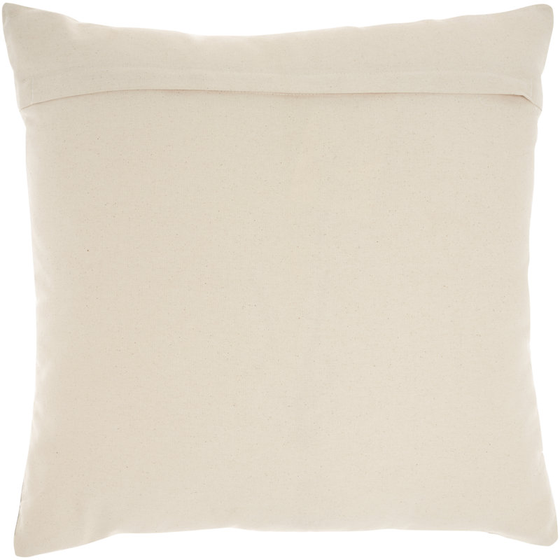 Abstract Cotton Throw Pillow