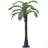 Artificial Lighted Palm Tree With 3 Coconuts, 200 LED Light