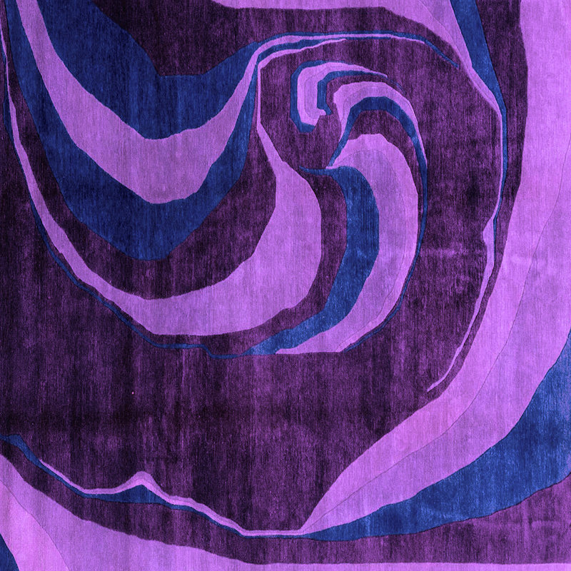 Abstract Indoor Rug, Square 4'
