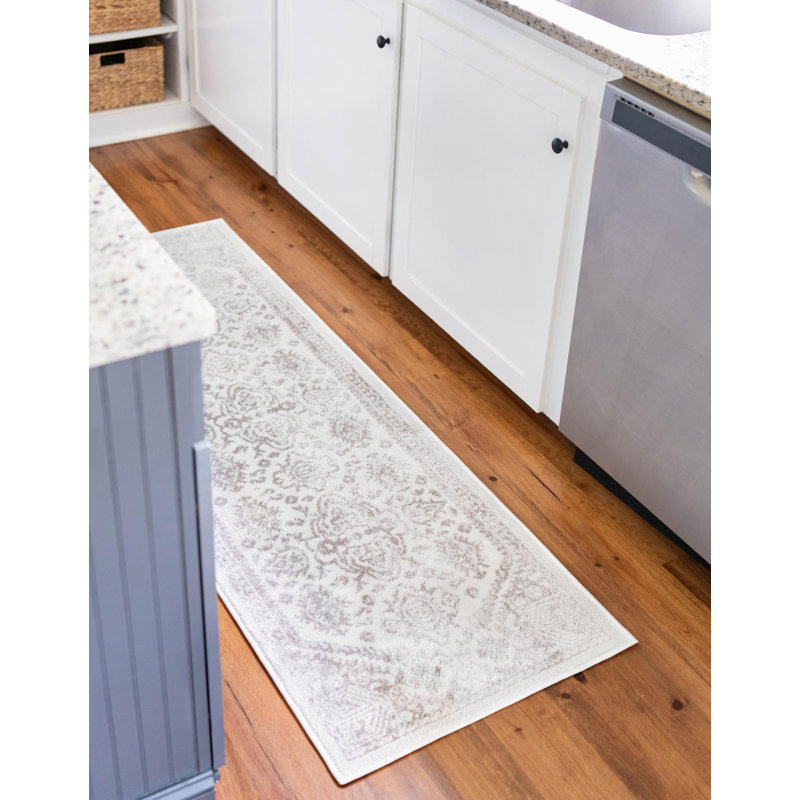 Ervine Oriental Indoor Rug, Runner 2'7" x 12'