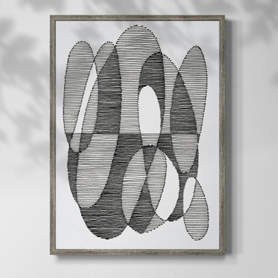 Opposite Day I Framed Print - Solid Wood