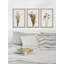 Jaleyza Grasses And Flowers - 3 Piece Single Picture Frame Painting Set-72534574