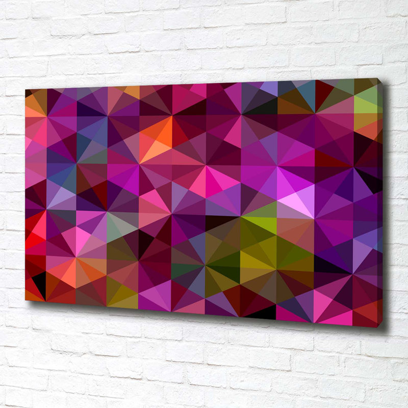 Waves Abstraction - Wrapped Canvas Print