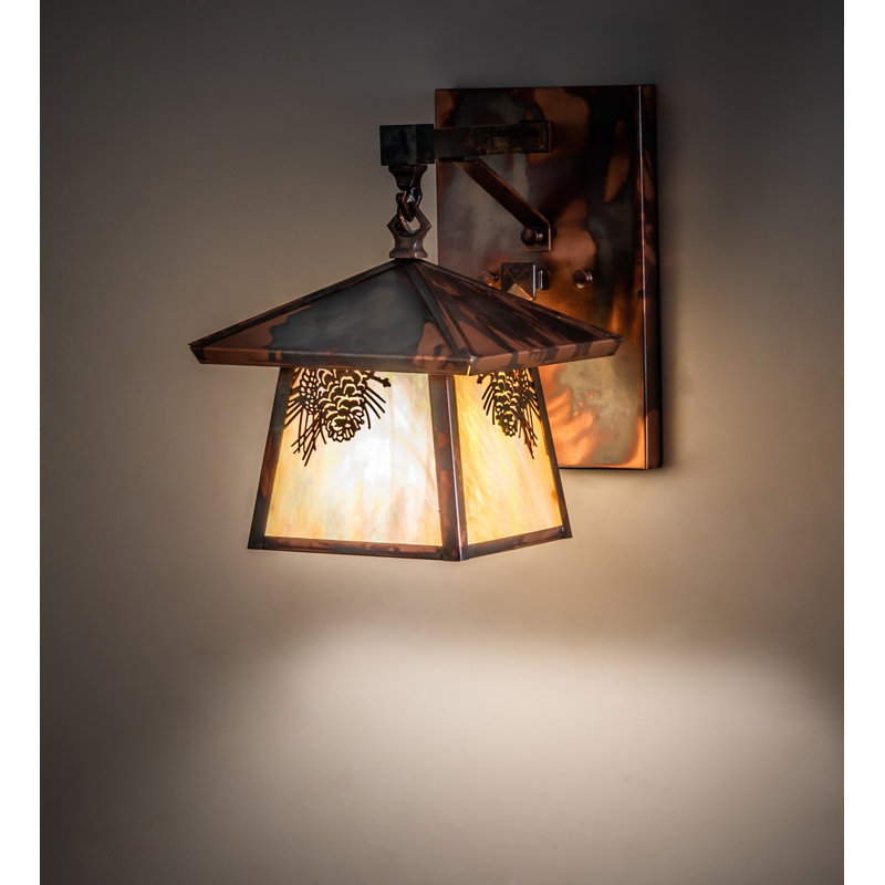 Rustic Lodge 1 - Light Armed Sconce
