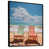 Black Floater Framed