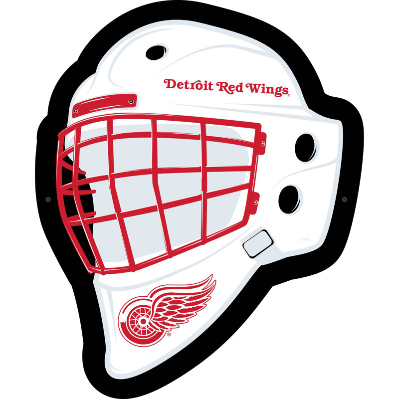 Enseigne murale NHL Team, Detroit Red Wings