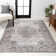 Shellenbarger Filigree Medallion Dark Gray/Cream Rug