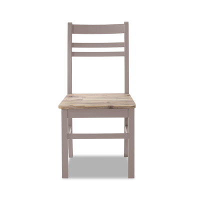 Bayou 48cm H Solid Wood Ladder Back Side Chair