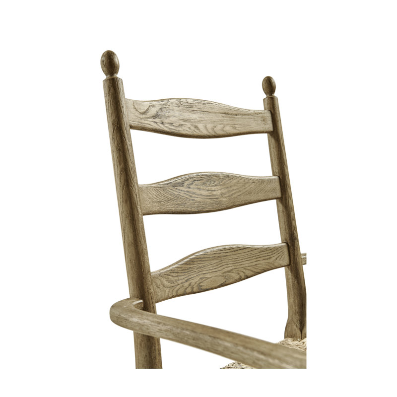Doppler Upholstered Arm Chair, Stripped Brown Chestnut
