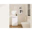Meuble-lavabo autoportant de 23 po avec lavabo et support de rangement, portes à fermeture douce-583775846