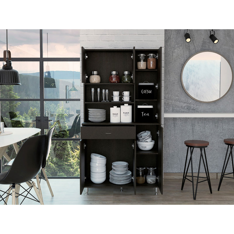 Cuisine garde-manger Plaisance, cuisine, Noir