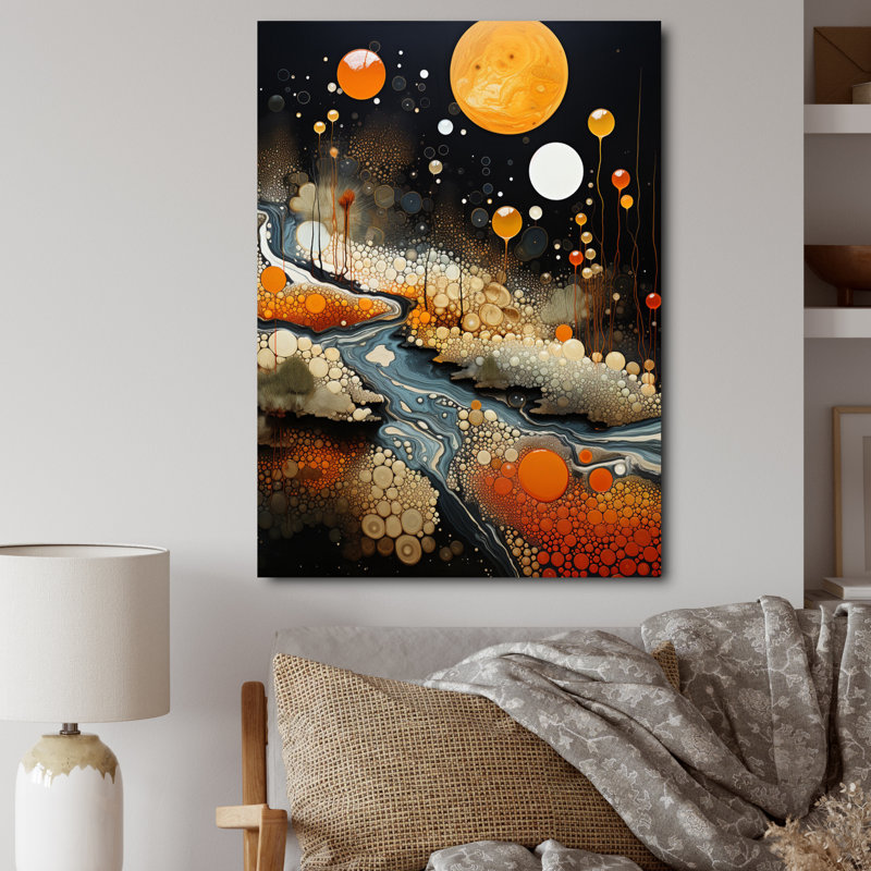 Collage Geyser Geotheral Wonders II sur toile, H 20 po x l 12 po x P 1 po, Toile tendue