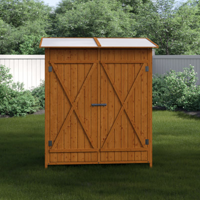Haslet Solid Wood Garden Shed