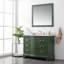 Meuble-lavabo simple en bois massif et manufacturé avec plateau en marbre Goleta-1459319664