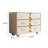Simple White Solid Wood Accent Chest